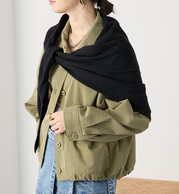  「【A・MONN(アモン)】ミリタリースタンドシャツ」|シャツ・ブラウス|