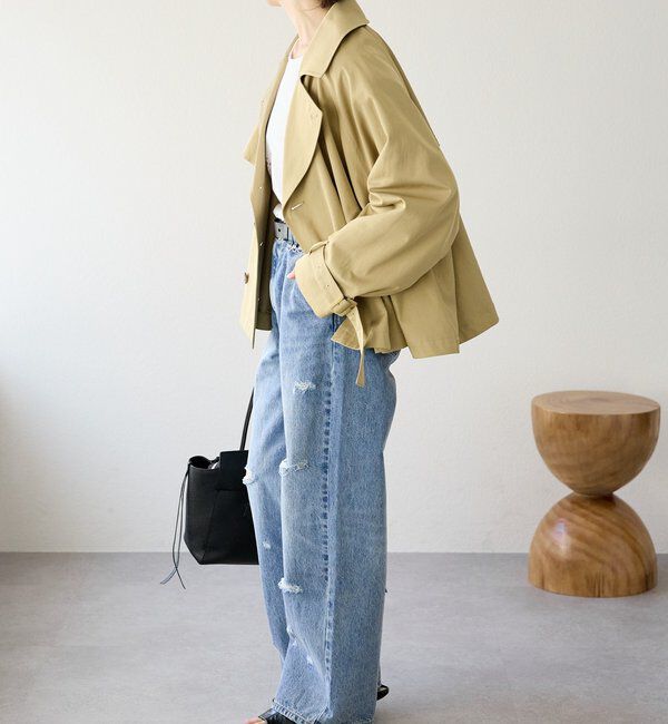  「【A・MONN(アモン)】ループポイントダメージデニム」|デニム|