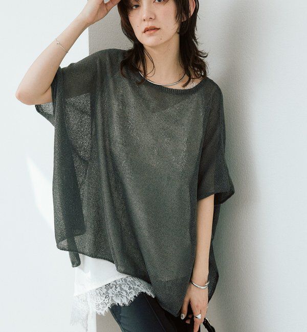  「予約【ご好評につき追加販売決定！】バイアスヘムレースキャミソール」|シャツ・ブラウス|