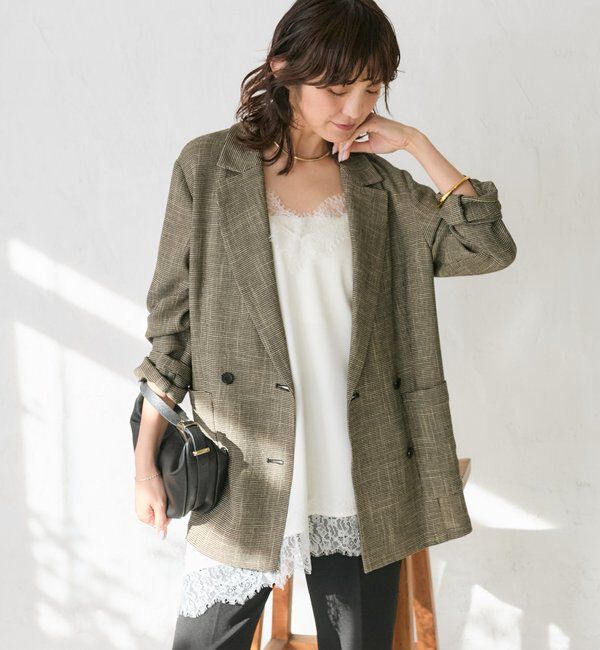  「予約【ご好評につき追加販売決定！】バイアスヘムレースキャミソール」|シャツ・ブラウス|