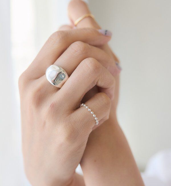  「【A・MONN(アモン)】アンイーブンリング」|リング|