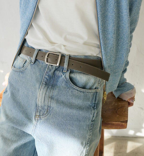  「【A・MONN(アモン)】SHIHOコラボレザーベルト」|ベルト|