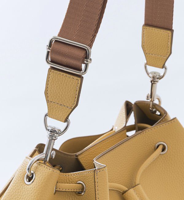  「【収納力抜群】2WAYサイドポケット巾着ショルダー」|ショルダー・メッセンジャー|