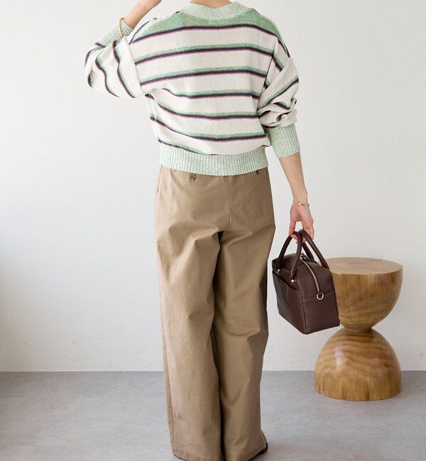  「【存在感抜群】マルチボーダーカーデ」|カーディガン|