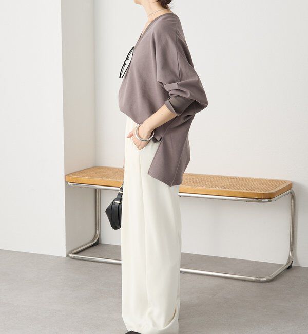  「【抜け感】ドルマンオーバースウェット」|Tシャツ・カットソー|