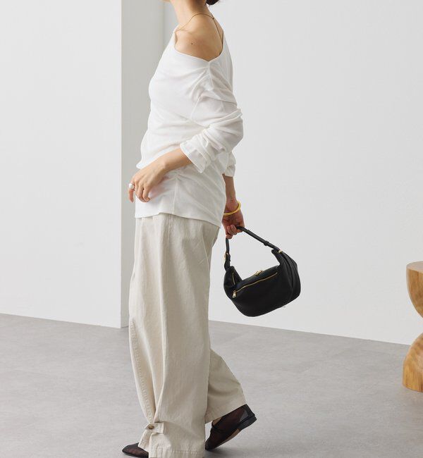  「【セットアップ着用可能】ガーメントダイコットンツイルパンツ」|チノ|