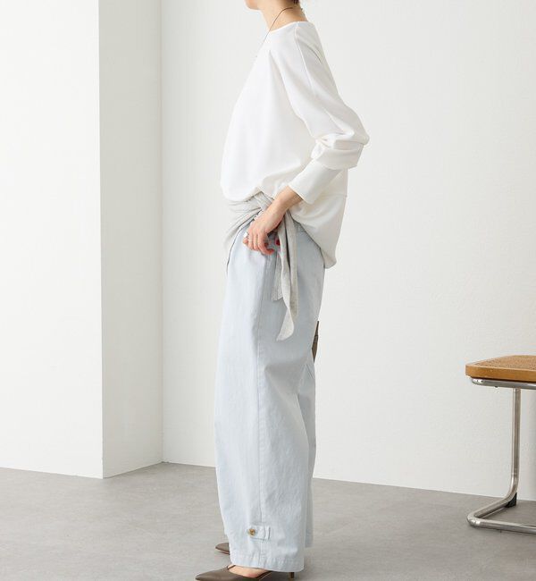  「【セットアップ着用可能】ガーメントダイコットンツイルパンツ」|チノ|