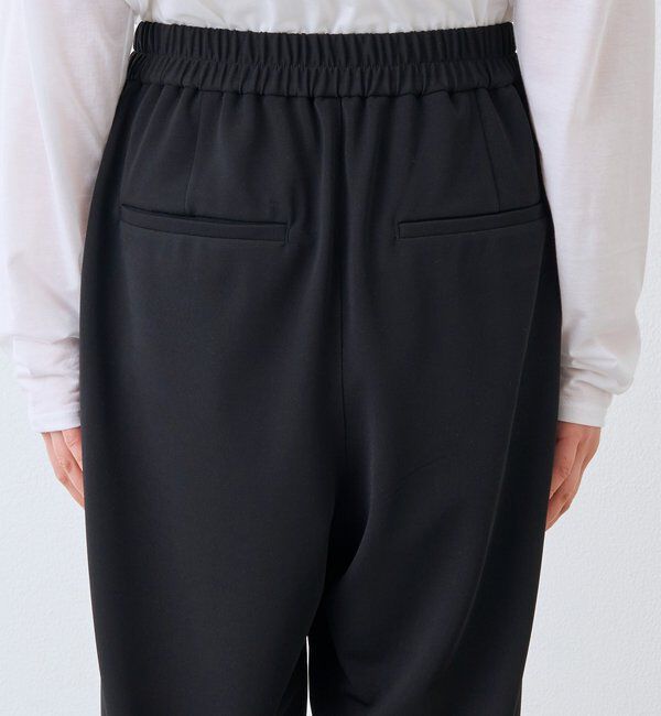  「【3サイス展開】ジャージータックワイドスラックス」|チノ|