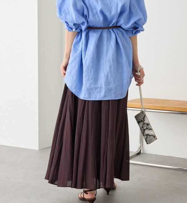  「【軽やか素材】カッセンサーキュラースカート」|スカート|