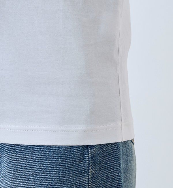  「【接触冷感/UVカット機能付き】ゴブソデクルーネックTee」|Tシャツ・カットソー|