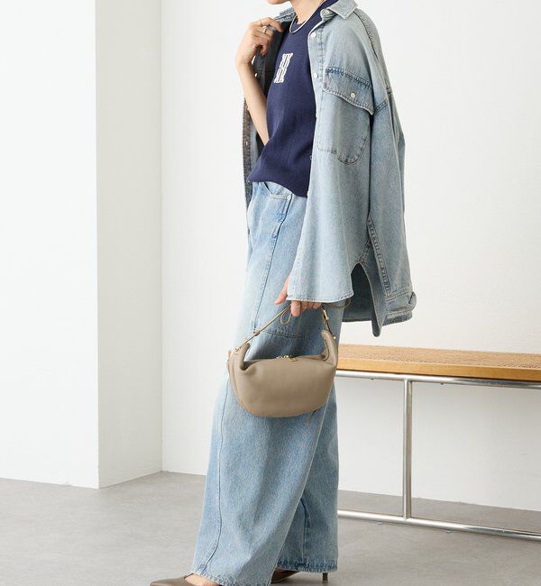  「【快適な着心地】ロゴタンクニット」|ニット・セーター|