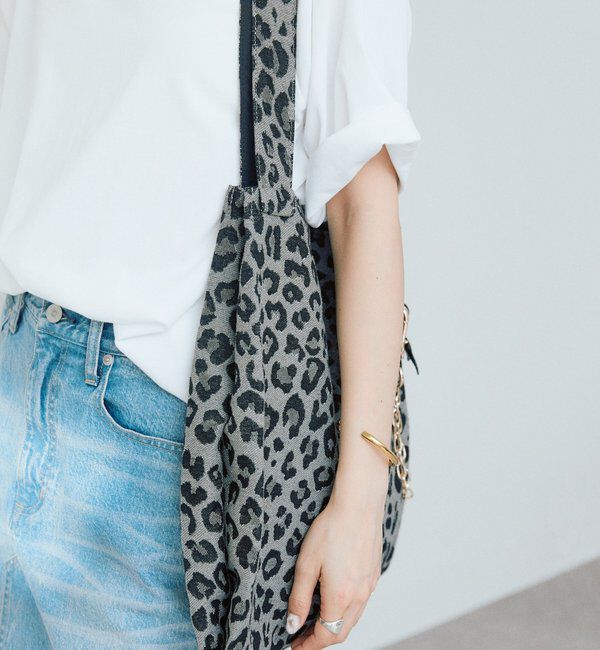  「よっし～コラボ/チャーム付きアニマルジャガードトート」|ショルダー・メッセンジャー|