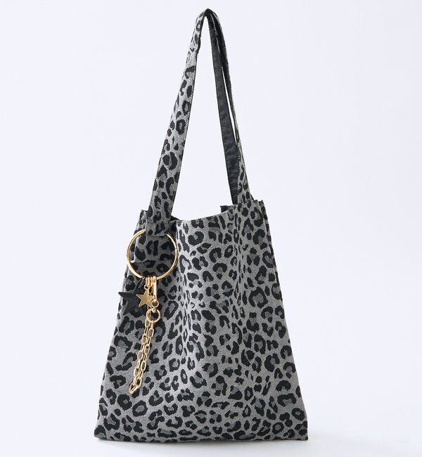  「よっし～コラボ/チャーム付きアニマルジャガードトート」|ショルダー・メッセンジャー|