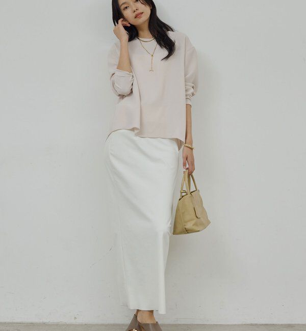  「【新色登場！】バックスリットブラウスT」|シャツ・ブラウス|