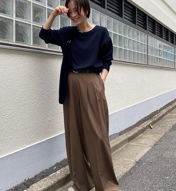  「【新色登場！】バックスリットブラウスT」|シャツ・ブラウス|