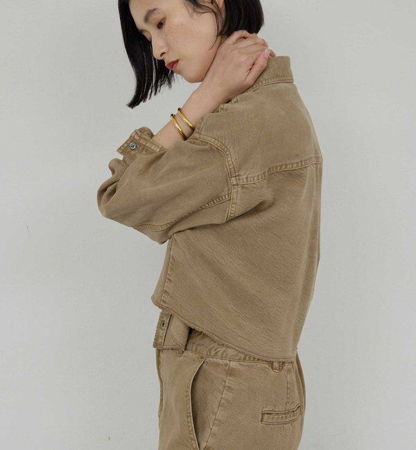  「【セットアップ対応】リヨセルショートシャツ」|シャツ・ブラウス|