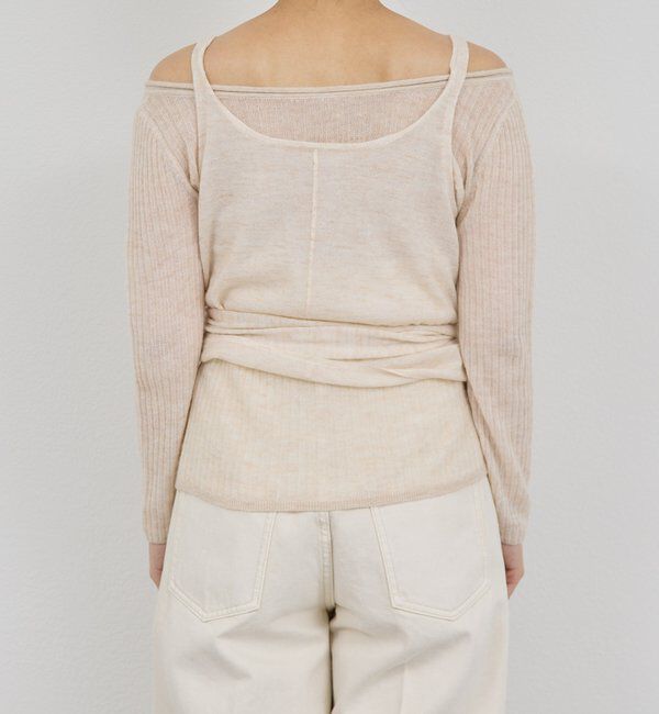  「【アンサンブル対応】カシュクールニット」|ニット・セーター|