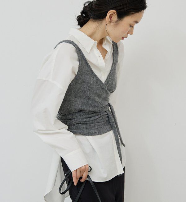  「【アンサンブル対応】カシュクールニット」|ニット・セーター|