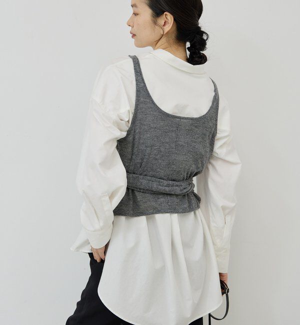  「【アンサンブル対応】カシュクールニット」|ニット・セーター|