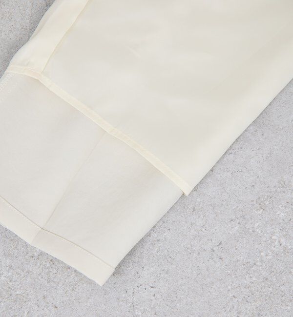  「【シワになりにくい】ジャージーテーパードパンツ」|チノ|