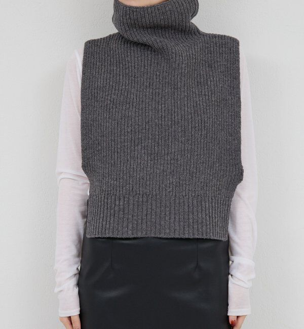  「レイヤードニットベスト」|ニット・セーター|