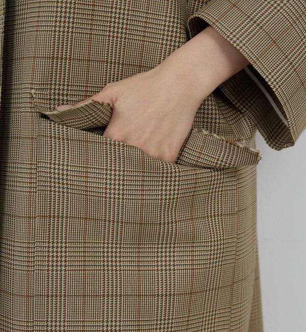  「【HERITANOVUM】ステンカラーカバーオールコート」|その他|