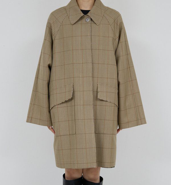  「【HERITANOVUM】ステンカラーカバーオールコート」|その他|