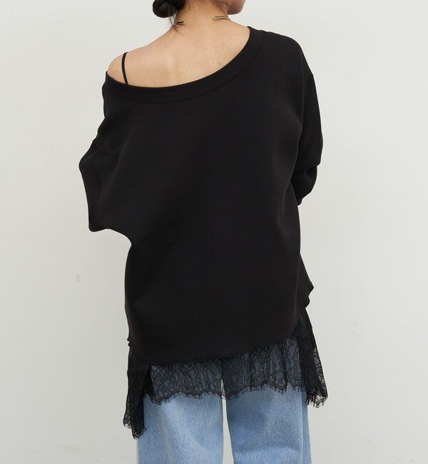  「【新色BR登場！】【大人のスウェット】ボートネックスウェット」|Tシャツ・カットソー|