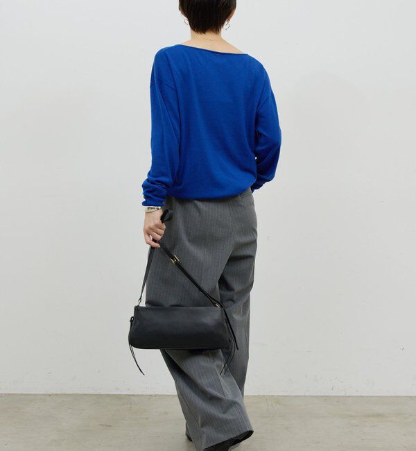  「【手洗い可】メリノウールニットプルオーバー」|ニット・セーター|