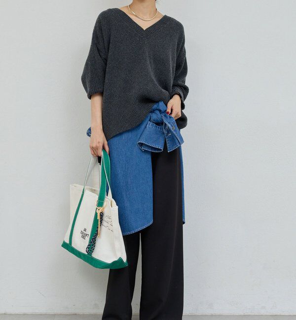  「【脱マンネリニット】【MANAKAコラボ】フードセットニット」|ニット・セーター|