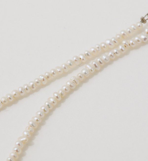  「シードパールショートネックレス」|リング|