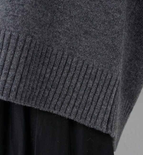  「【冬のお助けニット】メリノウールVニット」|ニット・セーター|