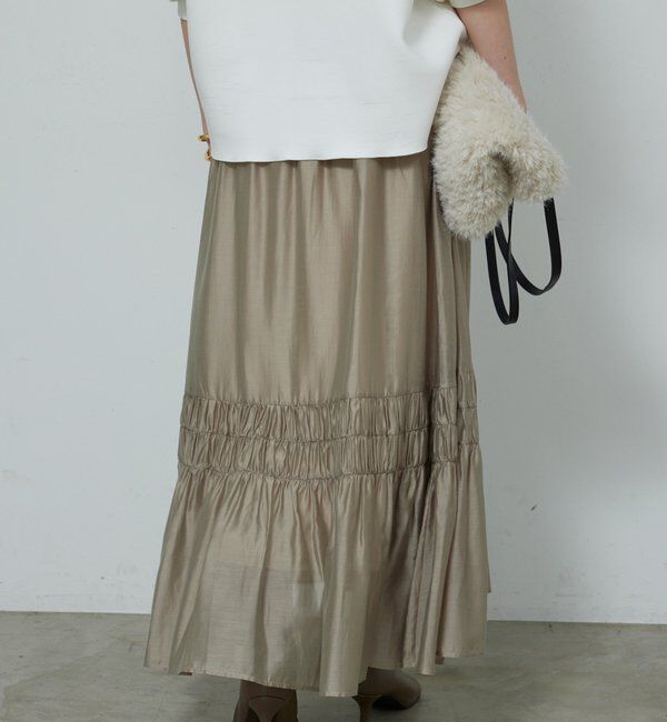  「ギャザーフレアスカート」|スカート|