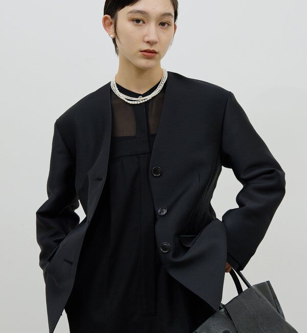  「【2.718】MIXパール5連ネックレス」|リング|