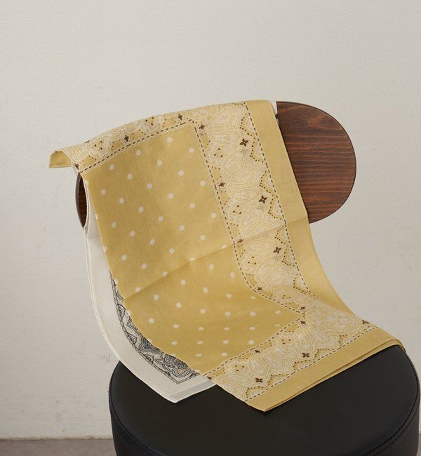  「ペイズリードットスカーフ」|バンダナ・スカーフ|