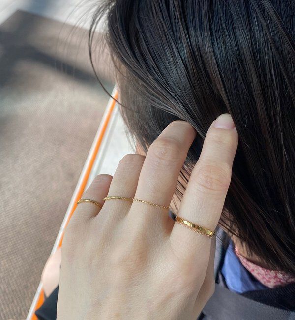  「【SACHIKOコラボ】トリオリング」|リング|