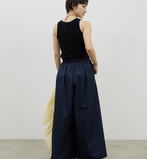  「ギャザーボリュームパンツ」|チノ|