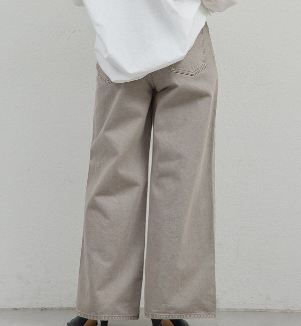  「【手洗い可】ストレートデニム」|デニム|