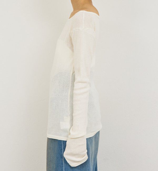  「【PEAS】ガーゼテレコプルオーバー」|Tシャツ・カットソー|