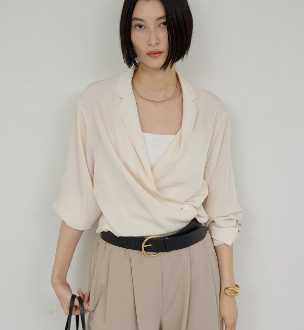  「【手洗い可】2WAYシャツジャケット」|シャツ・ブラウス|