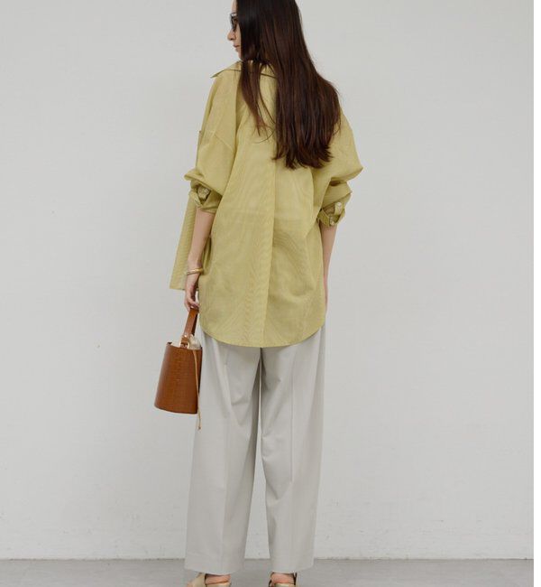  「【2WAY】カシュクールローンシャツ」|シャツ・ブラウス|