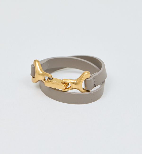  「ビットレザーブレスレット」|リング|