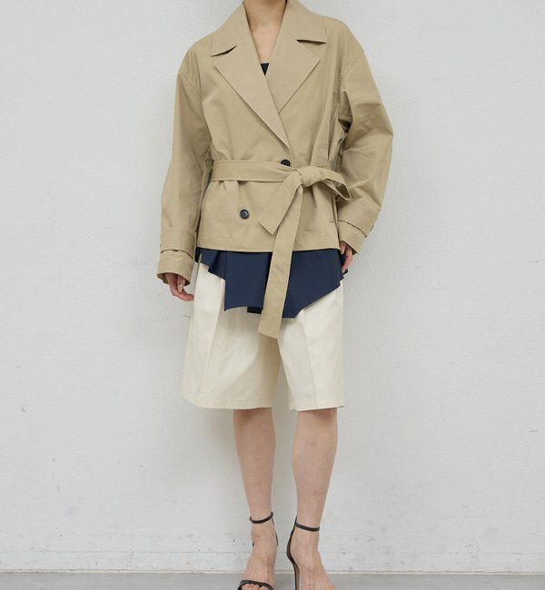  「【HERITANOVUM】ウォータープルーフショートコート」|その他|