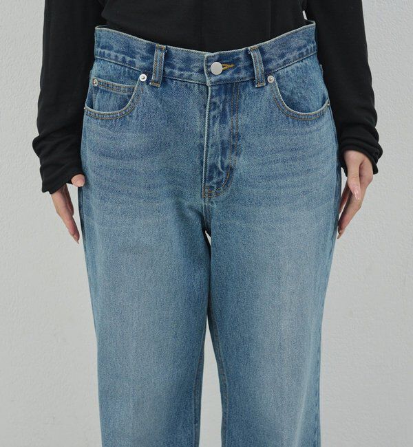  「センタークリースフレアデニム」|デニム|