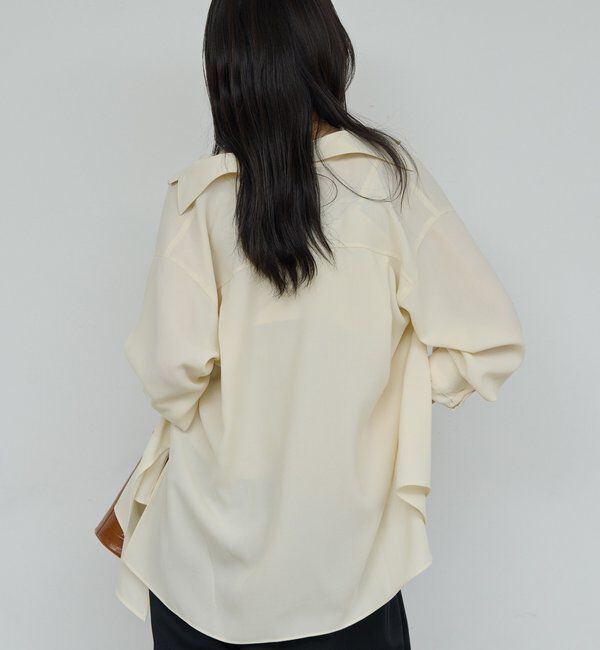  「ワンショルレイヤードシャツ」|シャツ・ブラウス|