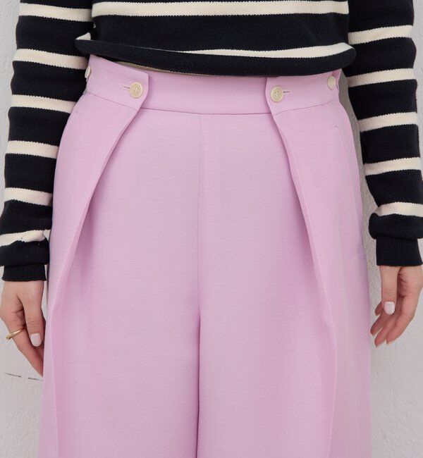  「【HERITANOVUM】タックマリンパンツ」|チノ|