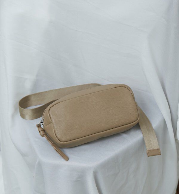  「【2.718】コンパクトクロスボディ」|トートバッグ|ベージュ