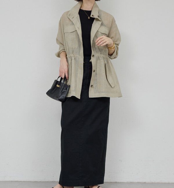  「【SACHIKOコラボ】シアーメッシュミリタリージャケット」|その他|