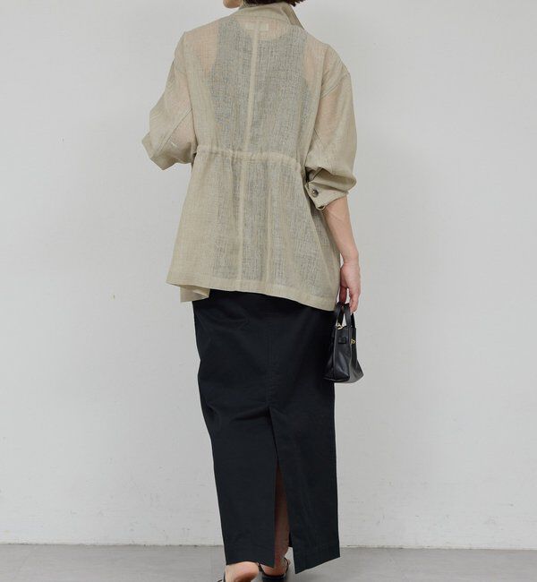  「【SACHIKOコラボ】シアーメッシュミリタリージャケット」|その他|