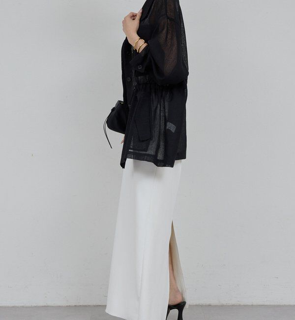  「【SACHIKOコラボ】シアーメッシュミリタリージャケット」|その他|